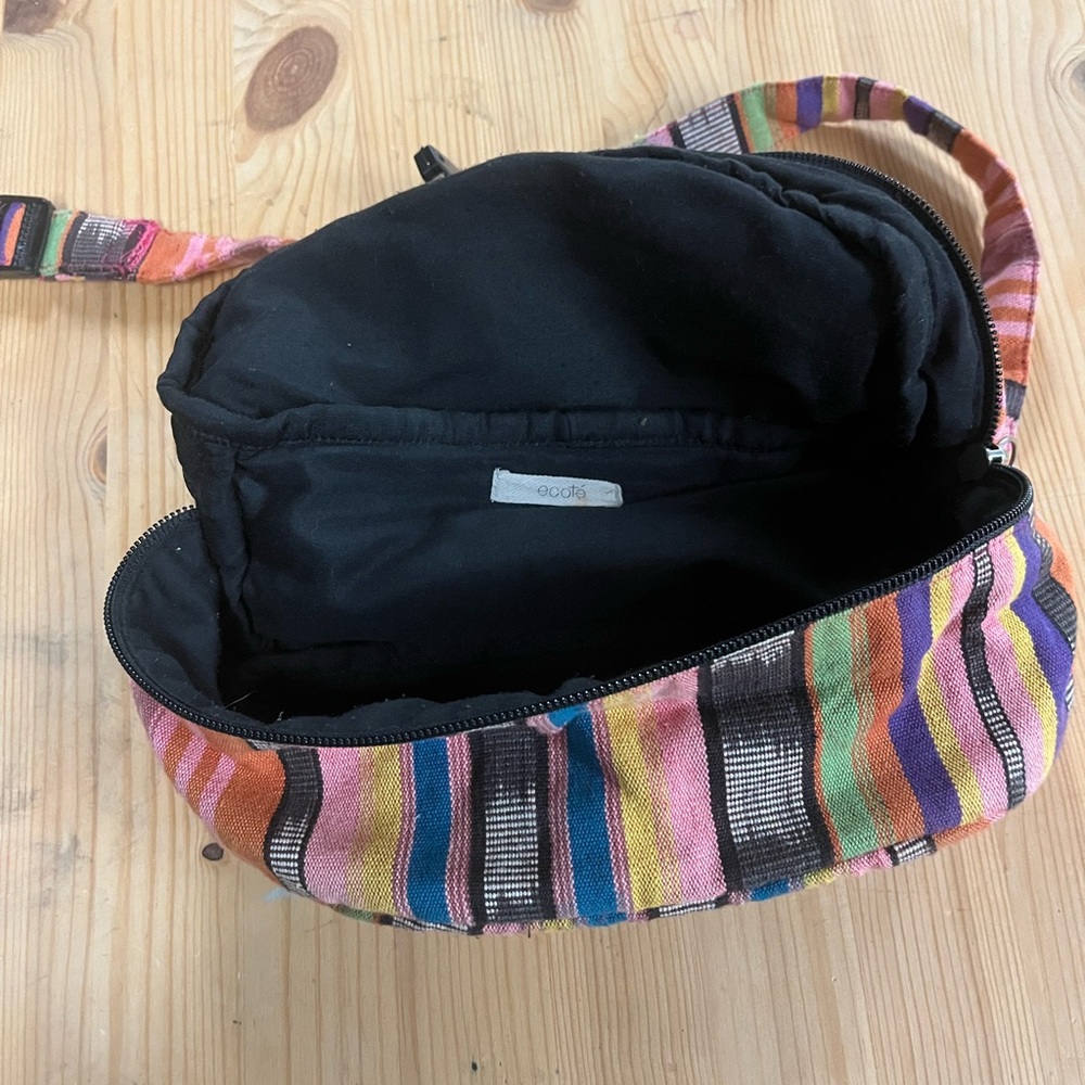 Colorful Striped fanny pack